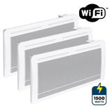 Pack 3 Radiadores Alumax Wifi 1500w PRIMATERM