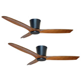 Pack 2 Ventiladores de Techo Hydra Nogal 42” PRIMATERM