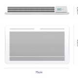 Estufa Calefactor Eléctrico Alumax Wifi 1500W PRIMATERM