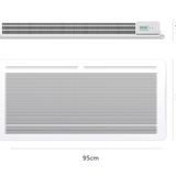 Estufa Calefactor Eléctrico Alumax Wifi 2000W PRIMATERM