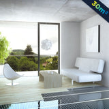 Pack Full Ecofilm Piso radiante eléctrico hasta 30m2 + silentFloor + Termostato + Instalación