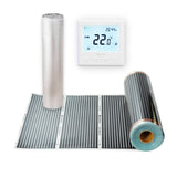 Pack Full Ecofilm Piso radiante eléctrico hasta 20m2 + silentFloor + Termostato + Instalación
