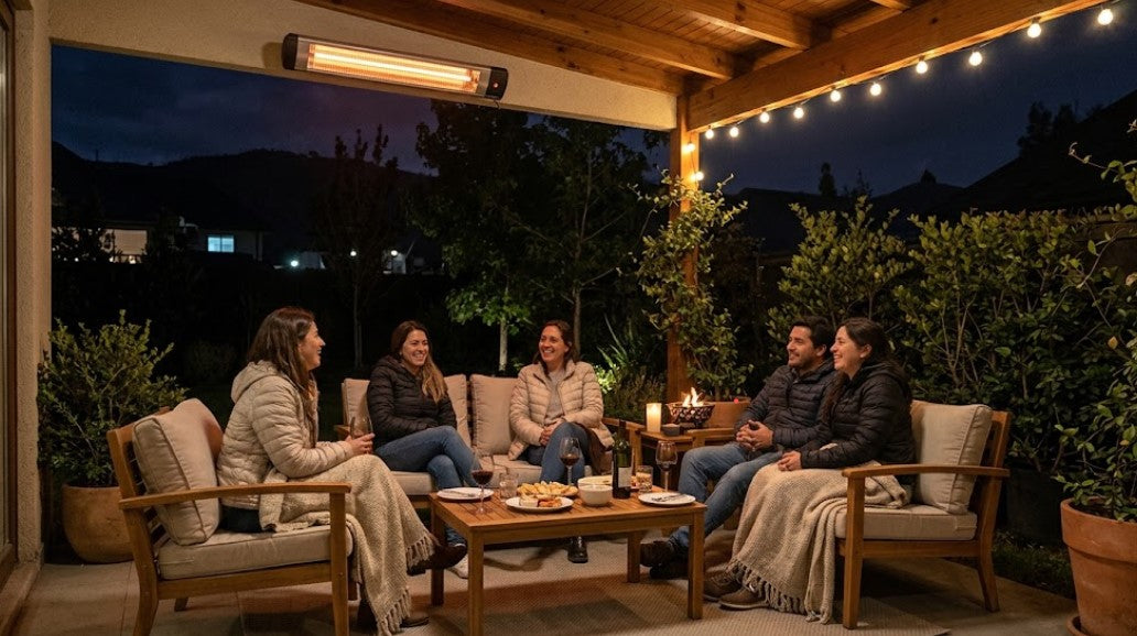 ¿Cómo aprovechar tu terraza en las noches frías de primavera?