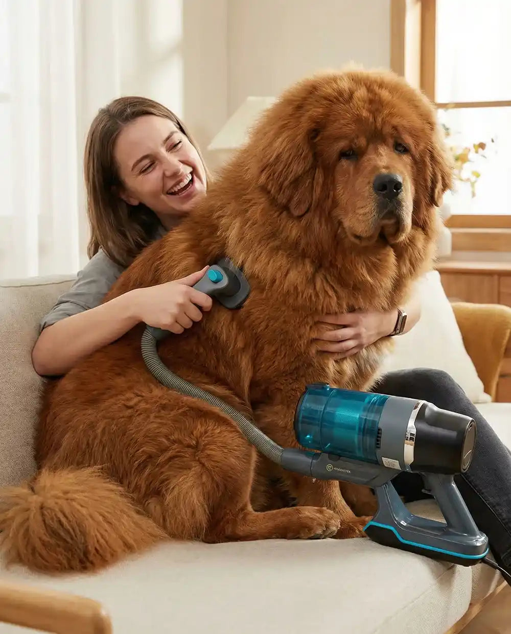 aspiradora para pelos de mascotas