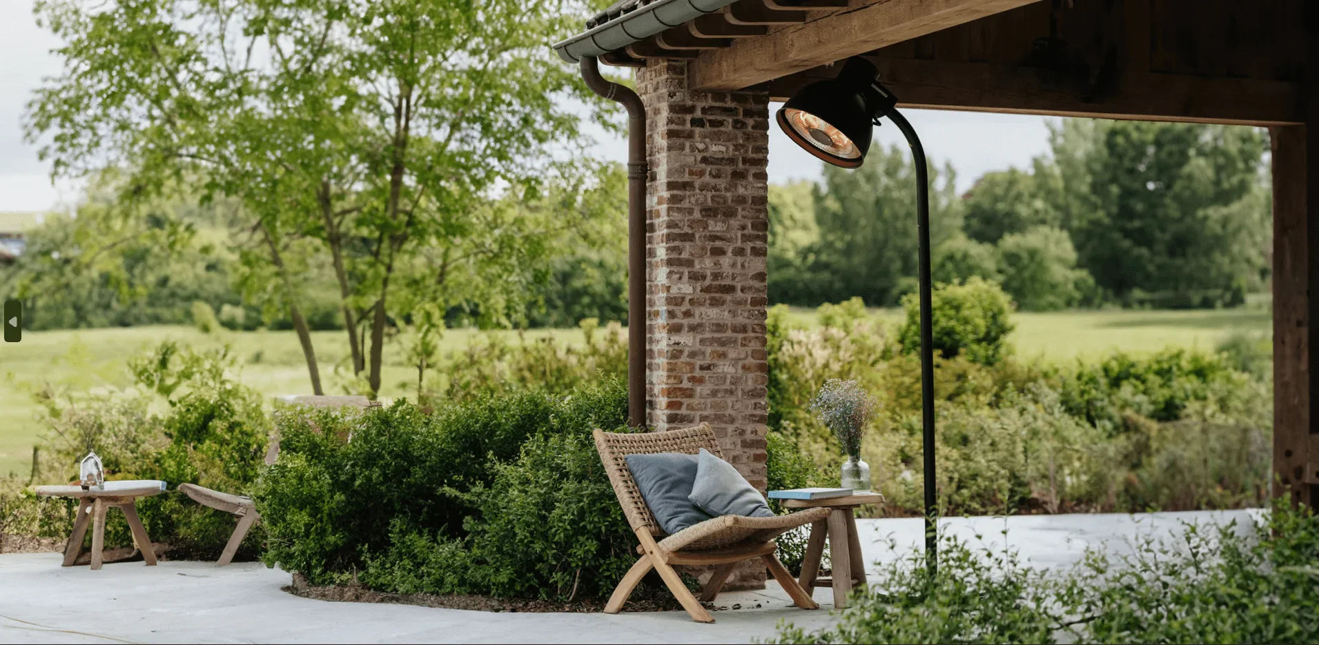 calefacción terraza invierno