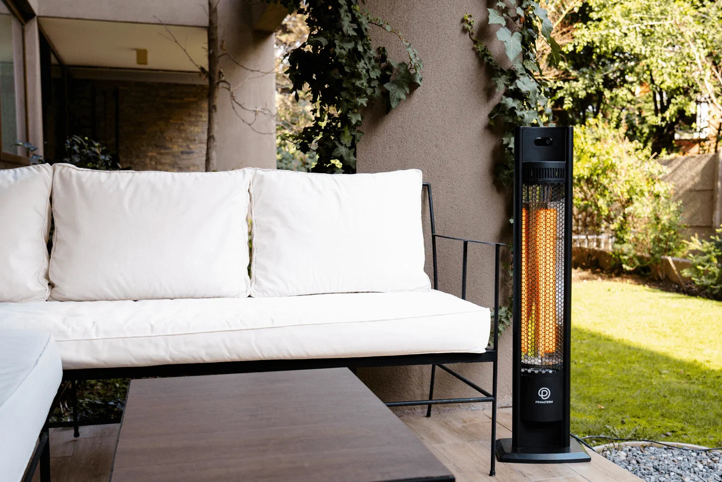 consumo calefacción exterior