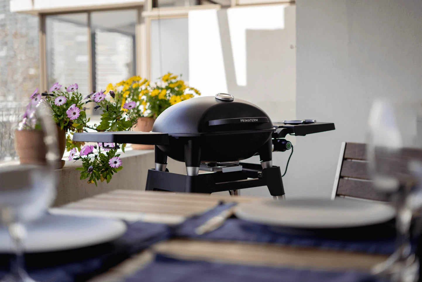 parrilla eléctrica para balcón 