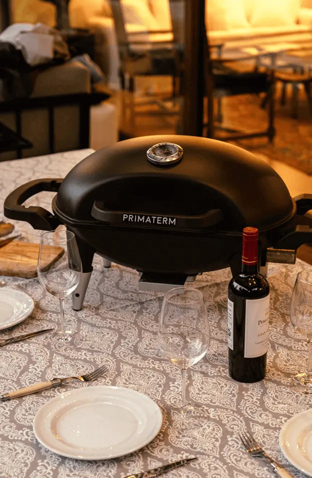 parrilla eléctrica compacta