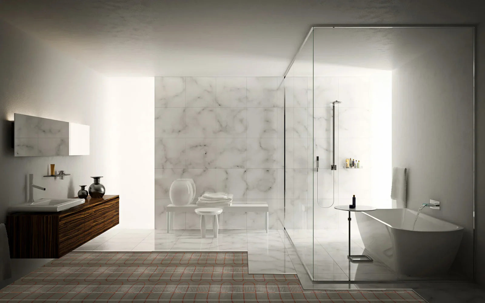 piso radiante en remodelación