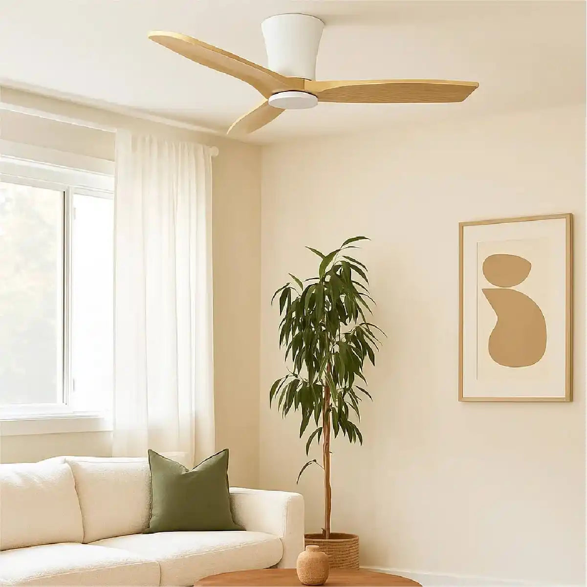 ventilador de techo para living