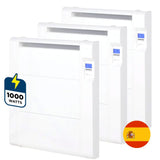 Pack 3 Radiador calefactor cerámico Ecoslim 1000W