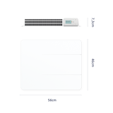 PACK RADIADOR ONIX BLANCO 2X 1000W + 2X 2000W