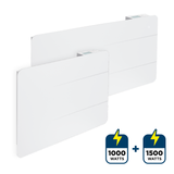 PACK RADIADOR ONIX BLANCO 1000W +1500W