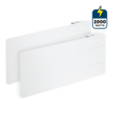 PACK 2 RADIADOR ONIX BLANCO 2000W