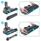 Cepillo Roller para Alfombra Aspiradora Inalámbrica X5-Full PRIMATERM
