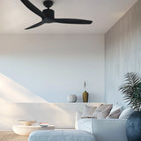 Pack 2 Ventiladores de Techo Aviador Negro Ajustable 52” PRIMATERM