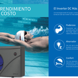 Bomba de Calor Piscina 16kW 40-75m³ Inverter PRIMATERM