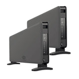 Pack 3 Calefactores Eléctricos Convectores Wifi Digital Starlife 1000-2000w Antracita PRIMATERM