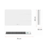 Calefactor Eléctrico Cerámico Onix Blanco 1500w PRIMATERM