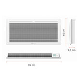 Calefactor Eléctrico Alumax 2000W PRIMATERM