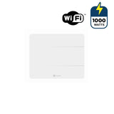 Pack 3 Calefactores Eléctricos Cerámicos Wifi Onix Blanco 1000w PRIMATERM