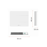 Pack 4 Calefactores Eléctricos Cerámicos Wifi Onix Blanco 1000w PRIMATERM