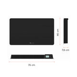 Pack 3 Calefactores Eléctricos Cerámicos Wifi Onix Antracita 1500w PRIMATERM