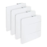 Pack 4 Calefactores Eléctricos Cerámicos Wifi Onix Blanco 500w PRIMATERM