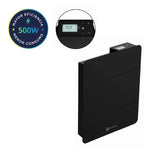 Pack 3 Calefactores Eléctricos Cerámicos Wifi Onix Antracita 500w PRIMATERM