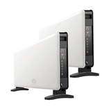 Pack 2 Radiadores Calefactor Convector Wifi Digital Starlife 1000-2000W Blanco PRIMATERM