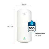 Termo Eléctrico 100 Litros 1500w 60°c PRIMATERM (AB - N°371)