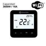 Termostato Inteligente Programable 3600w Wifi Negro PRIMATERM