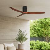 Ventilador de Techo Boston Aspas Aviador Café 52" PRIMATERM