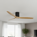 Ventilador de Techo Boston Aspas Aviador Natural 52" PRIMATERM