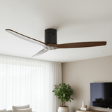 Ventilador de Techo Boston Aspas Aviador Nogal 52" PRIMATERM