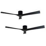 Pack 2 Ventiladores de Techo Boston Negro 52” PRIMATERM