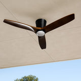 Pack 2 Ventiladores de Techo Faro Nogal con Luz Led 3 Colores 42” PRIMATERM