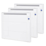 Pack 3 Radiador calefactor cerámico Ecoslim 1500W