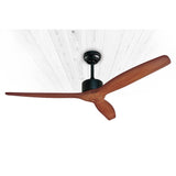 Pack 2 Ventilador de techo Aviador café